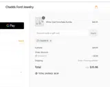 chadd10 coupon verification screenshot