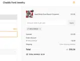 WELCOME20 coupon verification screenshot