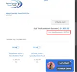 Chain Store Guide coupon verification screenshot