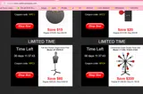 Challenge Targets coupon verification screenshot