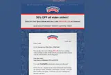 FIRSTFALL50 coupon verification screenshot