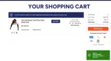 WELCOME10 coupon verification screenshot