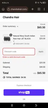 JULY25 coupon verification screenshot