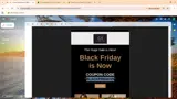 BLACKFRIDAY25 coupon verification screenshot