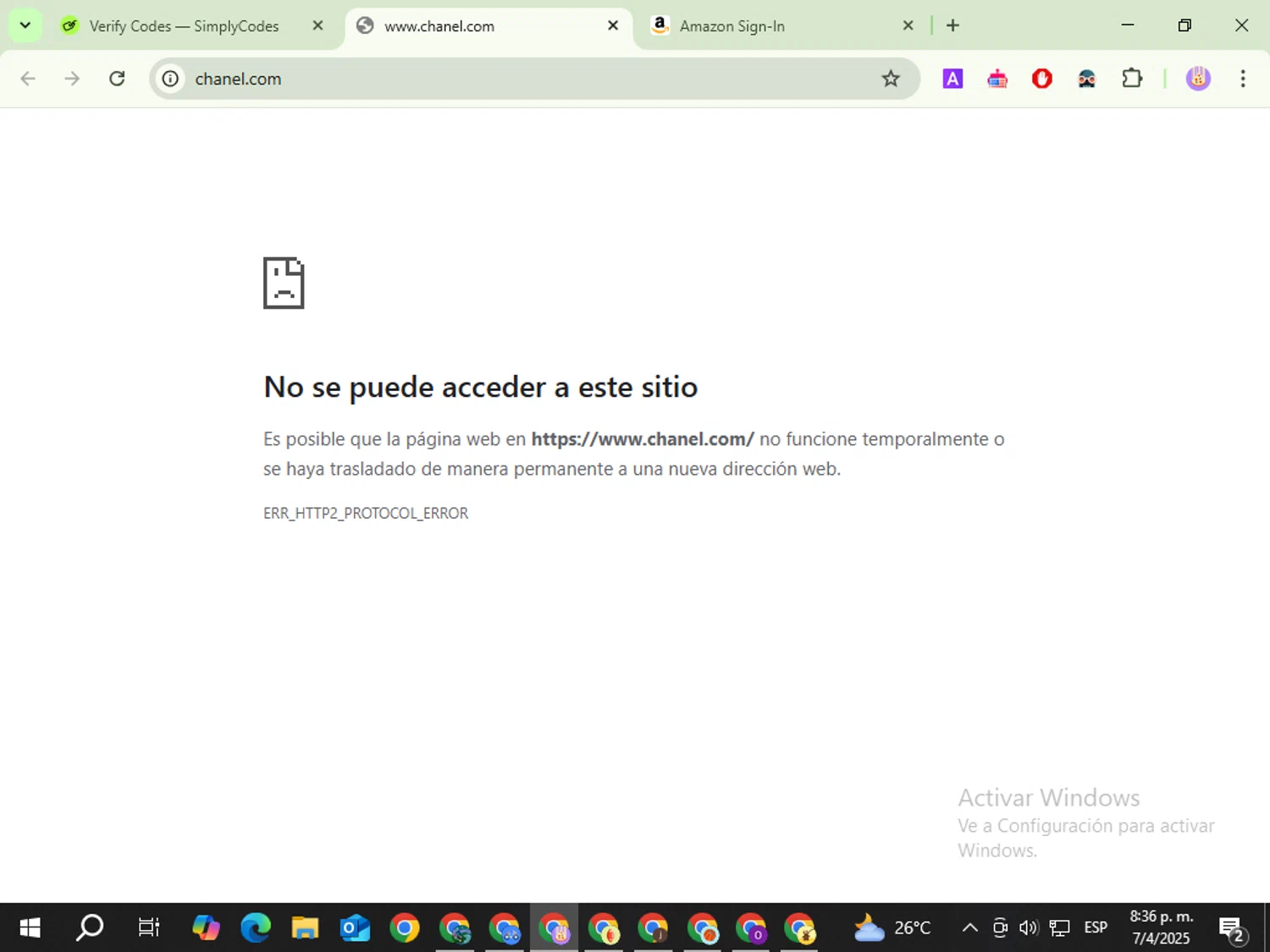 Chanel promo code screenshot showing code Mode45 applied at Chanel checkout page. Uploaded by SimplyCodes community member LegendaryTiger3960 on Apr 8, 2025