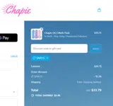 Chapie coupon verification screenshot
