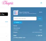 Chapie coupon verification screenshot