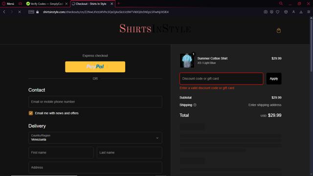 Charge Bikes checkout page showing Charge Bikes discount code box | Screenshot taken by SimplyCodes community member on Nov 1, 2024