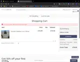 Charles Bentley coupon verification screenshot