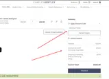 Charles Bentley coupon verification screenshot