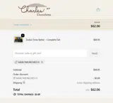 MARCYMUNCHIES10 coupon verification screenshot