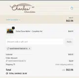 MARTIWANTSMORE10 coupon verification screenshot