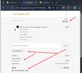 Charmlry coupon verification screenshot
