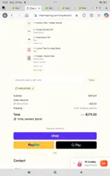 Charmspring coupon verification screenshot