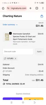 10TURO coupon verification screenshot