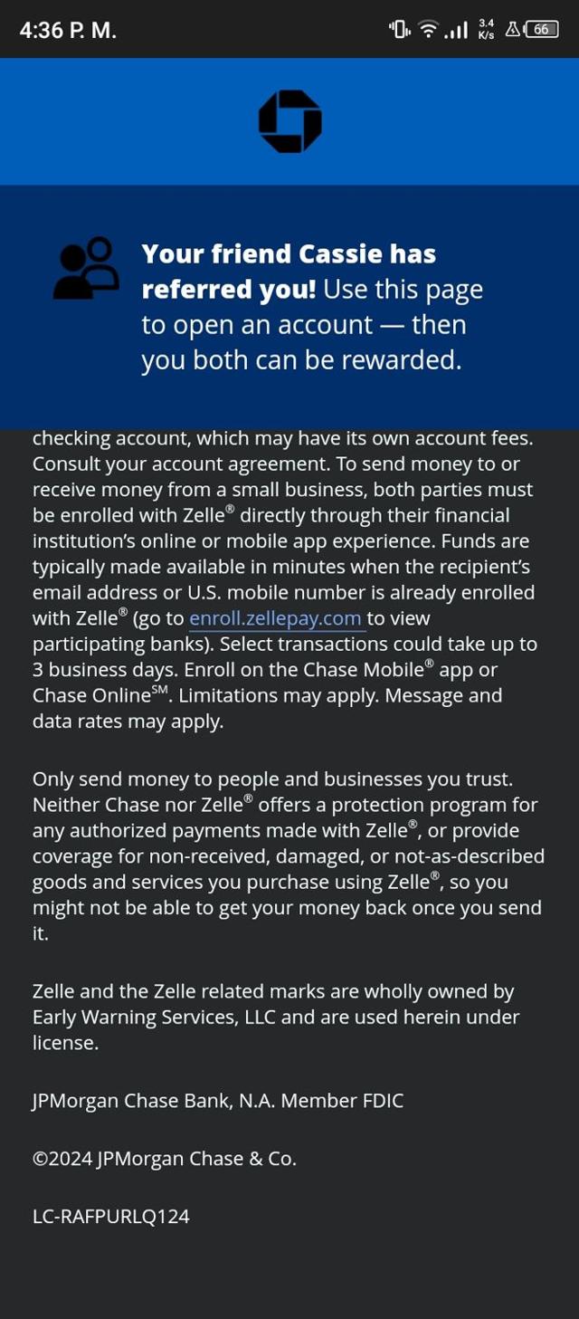 Chase.com checkout page showing Chase.com coupon code box | Screenshot taken by SimplyCodes community member on Feb 3, 2024
