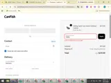 Chasing coupon verification screenshot