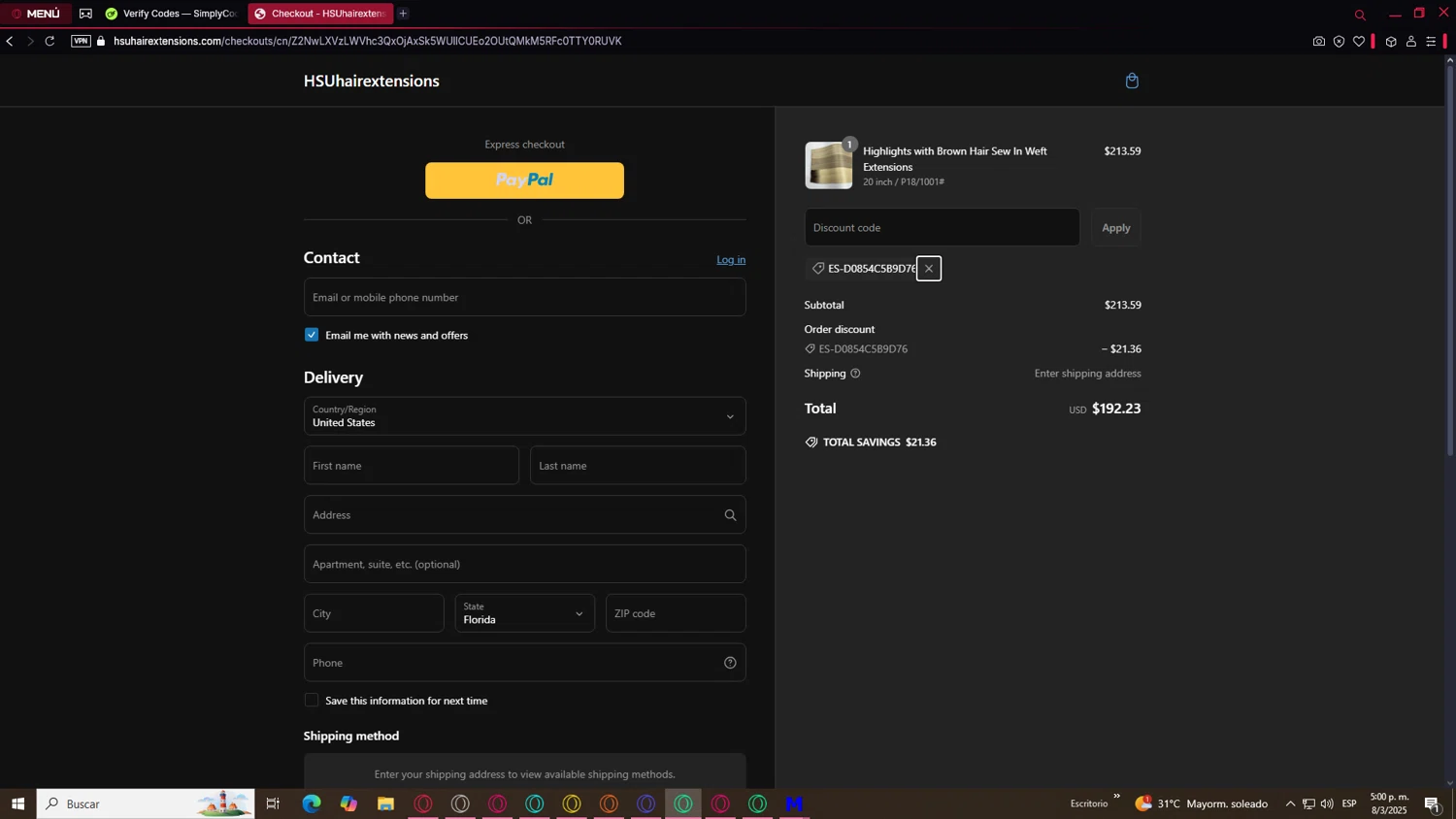 Chasing Fireflies promo code screenshot showing code 10%SINGLEDIS applied at Chasing Fireflies checkout page. Uploaded by SimplyCodes community member RebateAce8829 on Mar 8, 2025