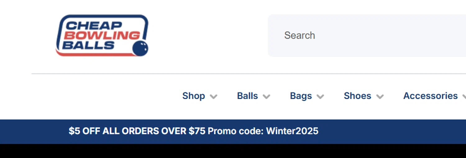 CheapBowlingBalls.com promo code screenshot showing code winter2025 applied at CheapBowlingBalls.com checkout page. Uploaded by SimplyCodes community member juanjose on Dec 2, 2025