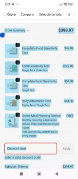 CMBH10 coupon verification screenshot