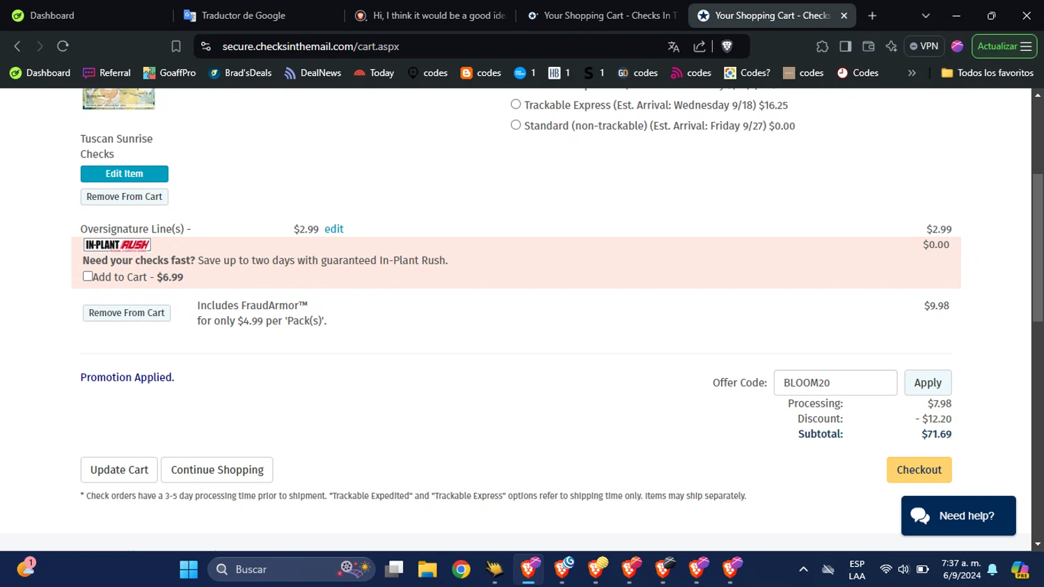 Checks In the Mail Coupon Codes - 25% Off | September 2024