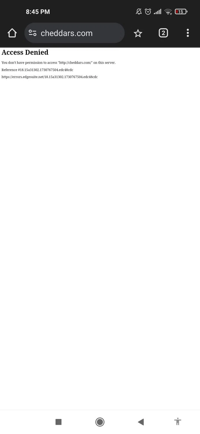 Cheddar's Scratch Kitchen checkout page showing Cheddar's Scratch Kitchen promo code box | Screenshot taken by SimplyCodes community member on Nov 5, 2024