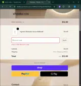 Cheeks + Co coupon verification screenshot