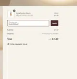 Cheeks + Co coupon verification screenshot