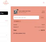 SAVE15 coupon verification screenshot