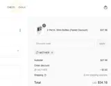 DISCOUNT10 coupon verification screenshot