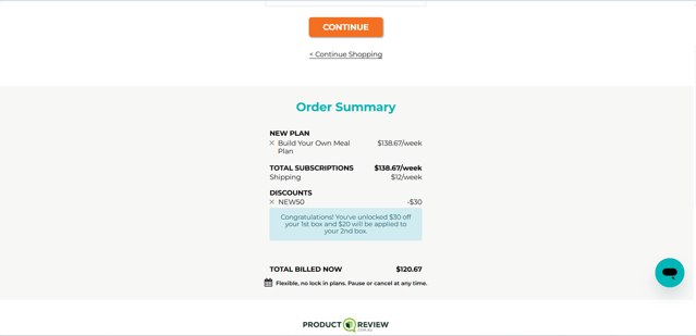 Chefgood checkout page showing Chefgood promo code box | Screenshot taken by SimplyCodes community member on Mar 4, 2025