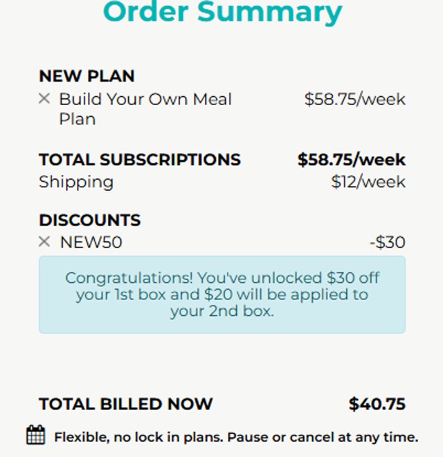 Chefgood checkout page showing Chefgood promo code box | Screenshot taken by SimplyCodes community member on Feb 26, 2025