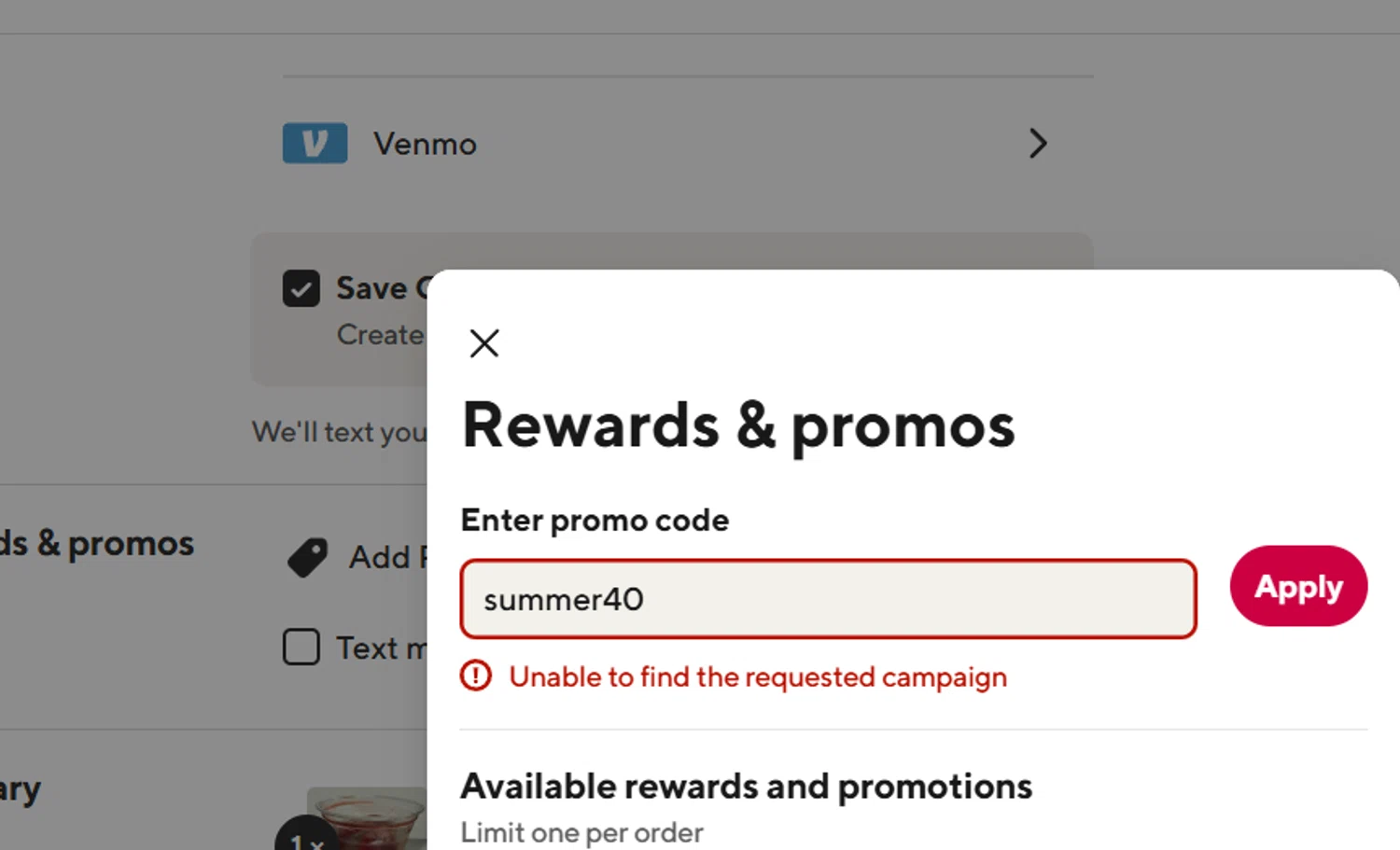 Chef Ju'von promo code screenshot showing code summer40 applied at Chef Ju'von checkout page. Uploaded by SimplyCodes community member luisaballera on Nov 16, 2025