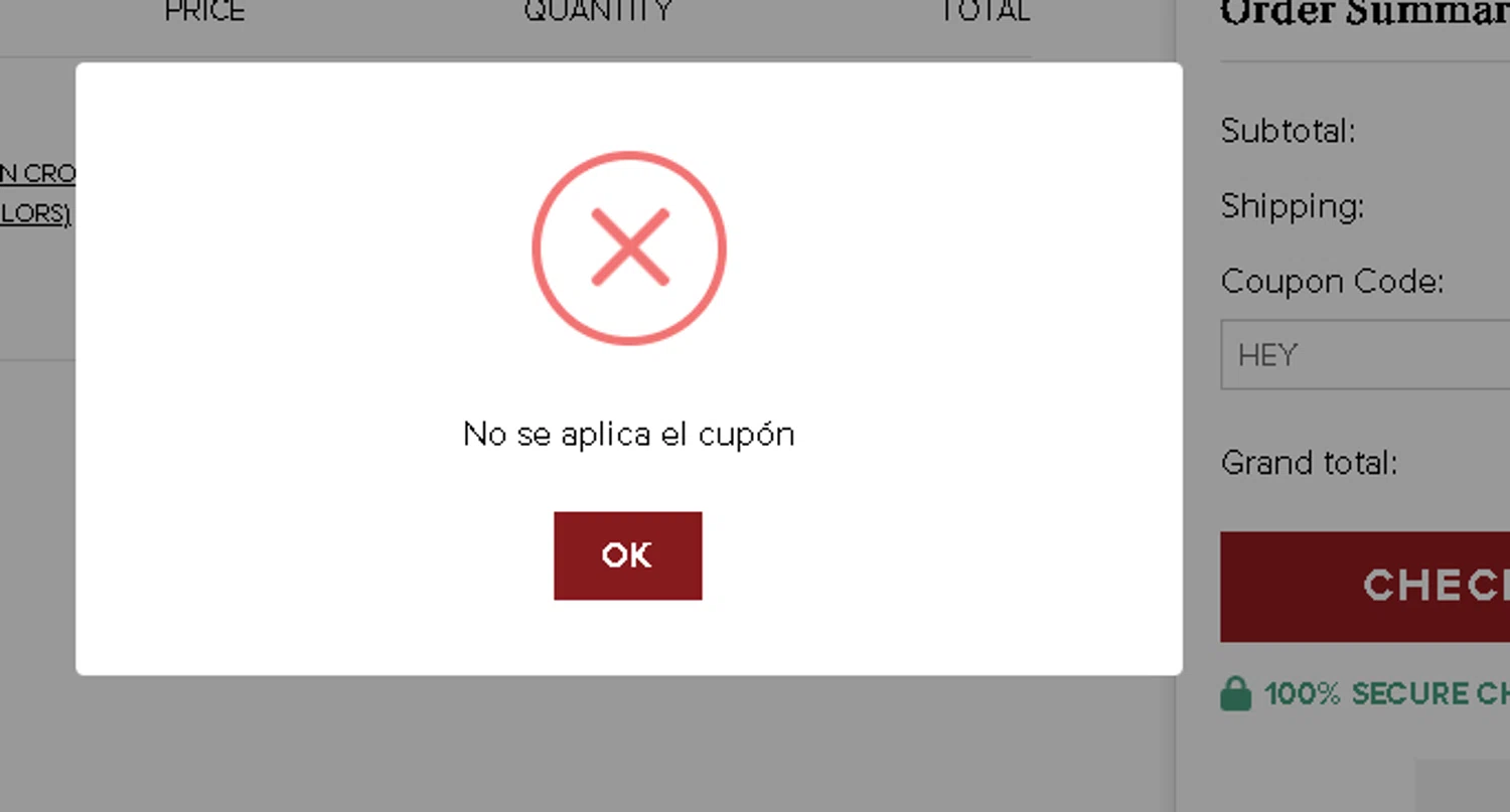 Chefs Closet checkout page showing Chefs Closet promo code box | Screenshot taken by SimplyCodes community member on Apr 13, 2025