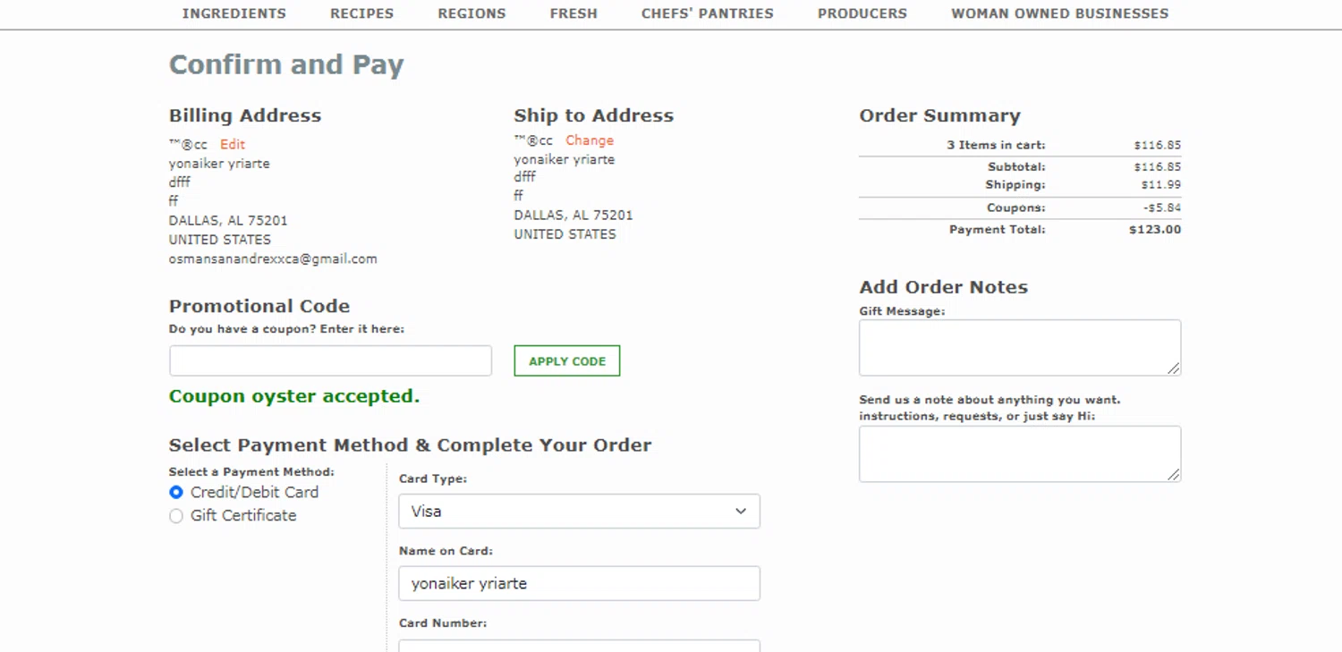 how to use ChefShop coupons