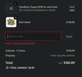 ChefsRHere coupon verification screenshot