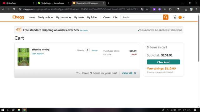 Chegg Promo Codes - 50% Off Coupons Oct 2025