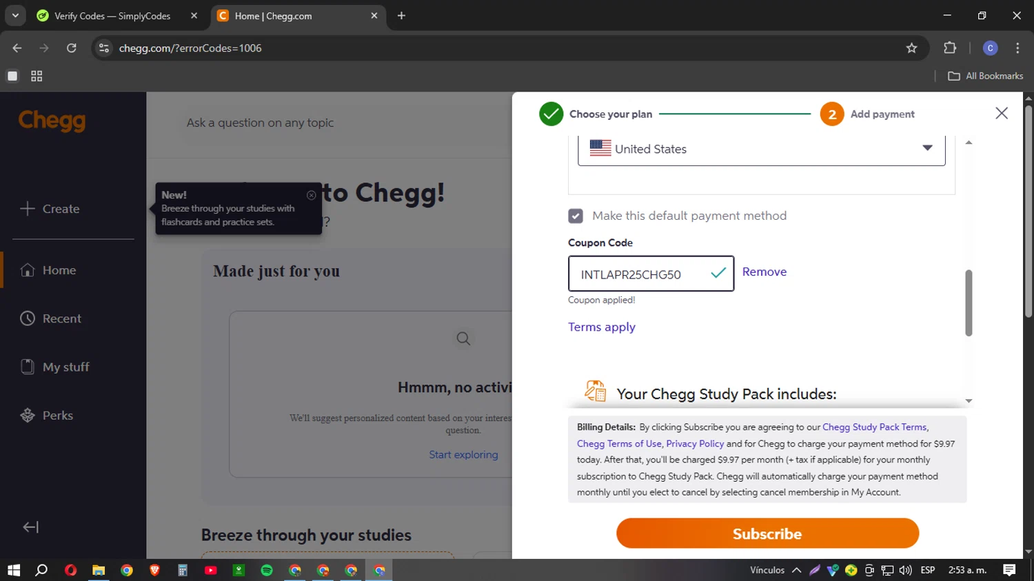 Chegg Promo Codes - 15% Off + Free Ship Coupons Mar 2026