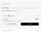 POD35 coupon verification screenshot