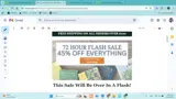 FLASH45 coupon verification screenshot
