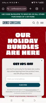 Cyber5off coupon verification screenshot