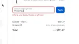 Chem-X coupon verification screenshot