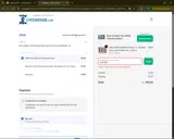 GF2430P coupon verification screenshot