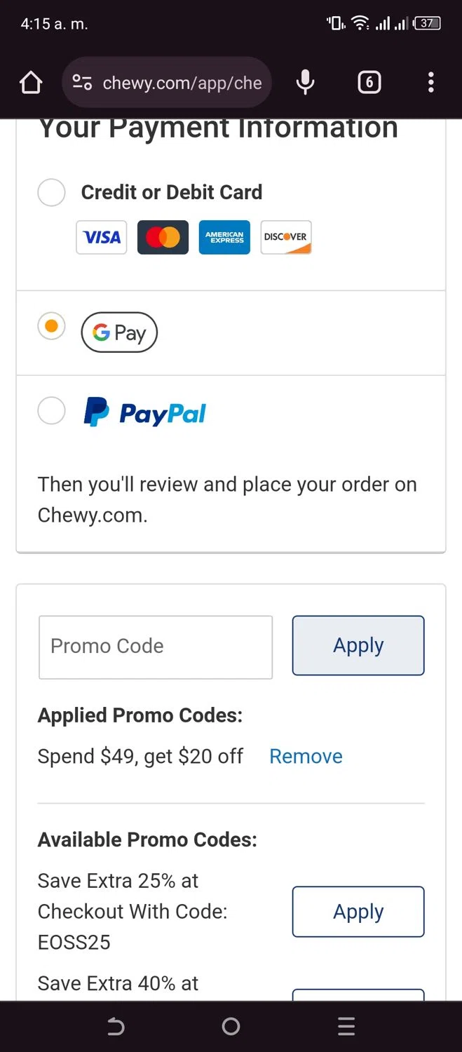 Chewy Promo Codes 25 Off December 2023