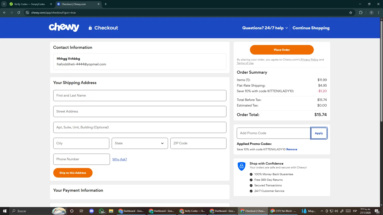 Chewy Promo Codes - 20% Off (6 Verified) Jan 2026