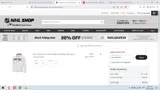NHLSAVE30 coupon verification screenshot