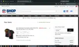 Chicago Bears coupon verification screenshot