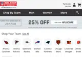 Chicago Bears coupon verification screenshot