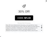 Chicago Bears coupon verification screenshot