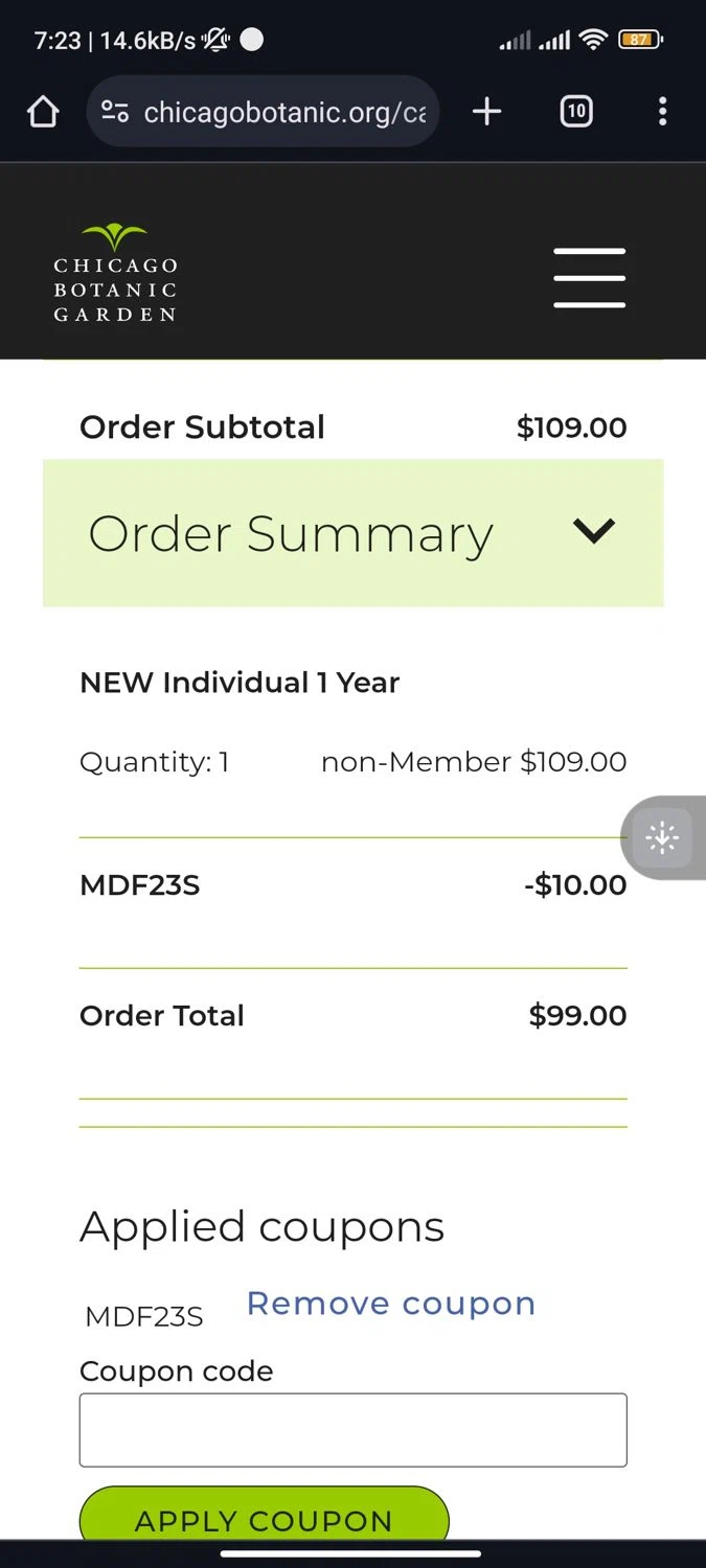 Chicago Botanic Garden Promo Codes 20 Off 08 2024